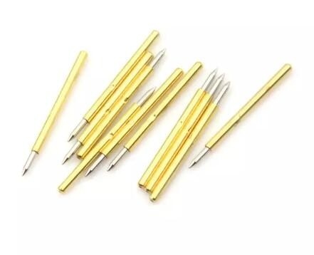 3MM PCB Terminal SMT Probe POGO Pin Waterproof Kuningan Plated Dip