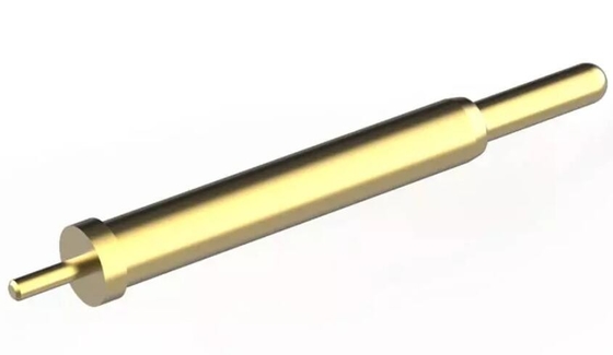 Flame Retardant 1 Amp Double Ended POGO Pin Spring Loaded Connector Untuk UAV