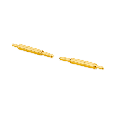 Perunggu Metal Probe Pogo Pin Spring Loaded Contact Bagian Mesin 3A