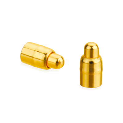Pemasangan emas DIP Spring Loaded POGO Pin Magnetic Connector 2A
