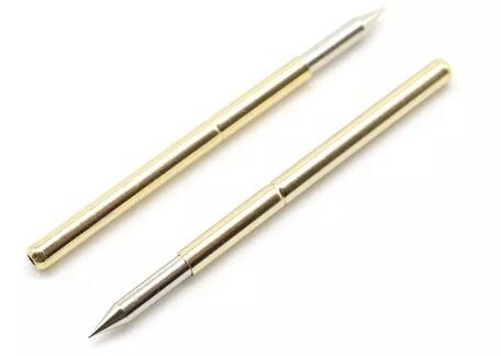 30U&quot; 10A Probe POGO Pin High Current Spring Loaded Through Hole M1803