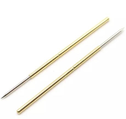 DC12V 30U&quot; pendek miniatur Pogo Pin Dip Jenis Pria Wanita