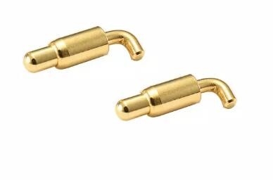 Coaxial Flame Retardant High Current Pogo Pin Untuk Konektor Angle Bender 12V
