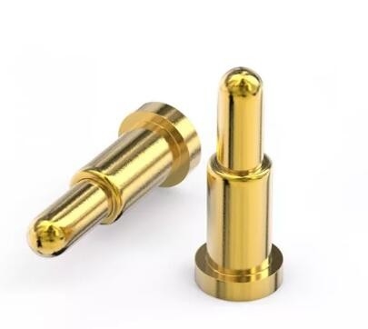 3mm 2P 6P Kuningan Terminal SMT POGO Pin Connector Spring Loaded
