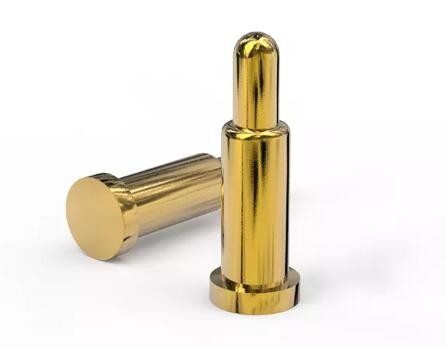 3.8mm 2A 30A Wanita SMT POGO Pin Waterproof Perunggu High Current Untuk PCBA
