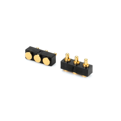 Power Wire POGO Pin Connector Listrik Magnetic 5 Pin Pogo Connector 8.5mm