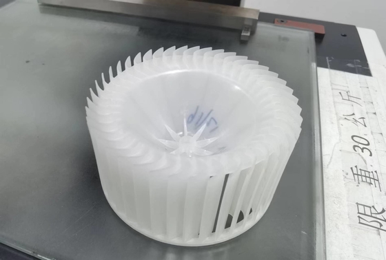 Injection Mold Angin HDPE Fan Polish 0.01mm Untuk Mesin Angin